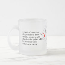 TASSES de TISONNIER en verre givré
