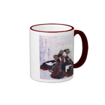Tasses et Steins japonais de l'impression 2 d'art