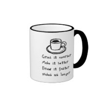 Tasses punks et tasses de café