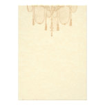 Tassles in Gold Stationery Announcement