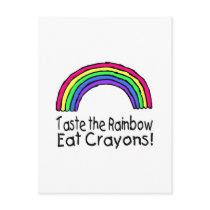Taste The Rainbow Eat Crayons