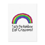 Taste The Rainbow Eat Crayons