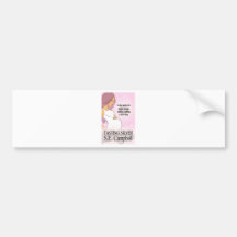 Tasting Silver Fan Bumper Stickers