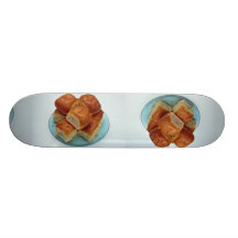 Tasty Bread Rolls for food lovers Skate Boards