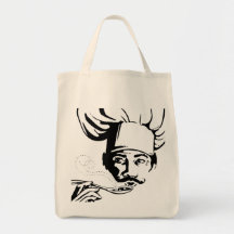 Tasty Chef Tote Bags