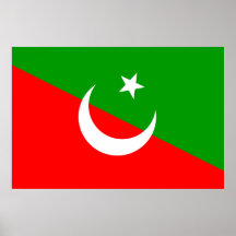 Tatar Nationalist, Colombia flag Print