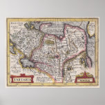 Tatary Antique Map of Central & Northern Asia Posters