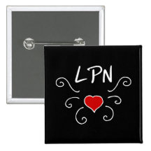 Tatouage d'amour de LPN Badges