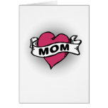 Tatouage de maman cartes de vœux