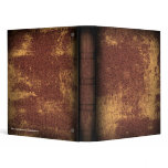 Tattered Leather Gothic Vintage Binder