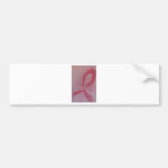 "Tattered Pink" multiple products Bumper Sticker