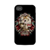 Tattoed Lady Iphone 4 Tough Covers