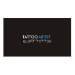 Tattoo Artist Business Card