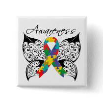 Tattoo Butterfly Awareness - Autism
