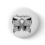 Tattoo Butterfly Awareness - Diabetes buttons