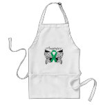 Tattoo Butterfly Awareness - Liver Cancer Apron