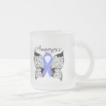 Tattoo Butterfly Awareness - Stomach Cancer Mugs