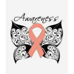 Tattoo Butterfly Awareness - Uterine Cancer t-shirts