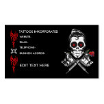 Tattoo design business card templates