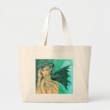 Tattoo faery tote bag