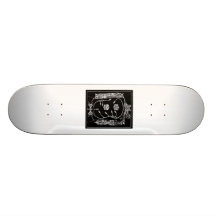 tattoo lady custom skateboard