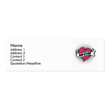 Tattoo Mom Business Card
