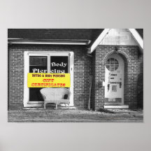Tattoo Parlour, McMinnville Tennessee Print
