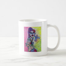 Tattoo Pin Up Girl Coffee Mug