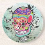 Tattoo Urban Muerte Day of the Dead. Drink Coasters
