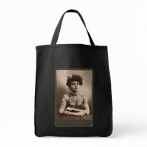 Tattooed American Woman Tote Bag