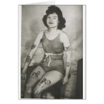 Tattooed Bathing Beauty Cards