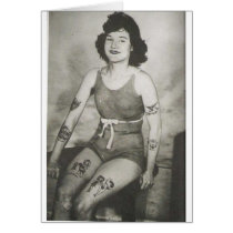 Tattooed Bathing Beauty cards
