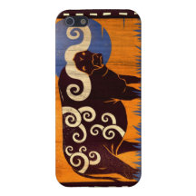 Tattooed Black Buffalo Covers For iPhone 5