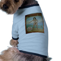 Tattooed Girl Dog Tshirt