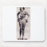 Tattooed Leggy Lady Mousepad