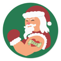 Tattooed Santa
