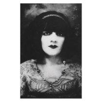 Tattooed Vintage Goth Girl Stationery Design