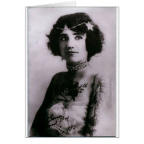 Tattooed woman - 1912 cards