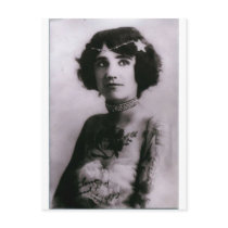 Tattooed woman - 1912 post cards