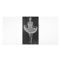 Tattooed woman - 1920 customized photo card