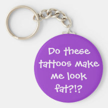 Tattoos Keychain