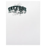 Tattoos letterhead