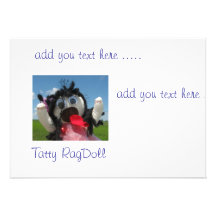 Tatty RagDoll Invites