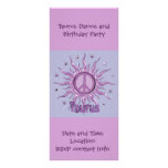Taureau de Sun de paix Carte Double Customisable