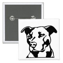 Taureau-Type adorable silhouette de mine de race Badge Avec Épingle