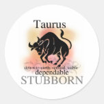 Taurus About You Stickers