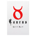 TAURUS, April 20 - May 20 stationery