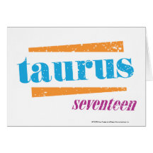 Taurus Aqua Cards