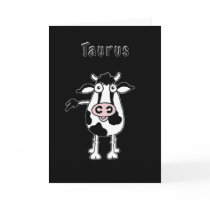 Taurus Bull Birthday Card