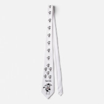 Taurus Bull Cartoon Tie